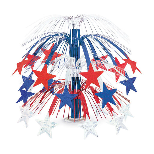 Star Cascade Centerpiece – 18" – (1/Pkg) by Beistle for Patriotic Icon Cascades