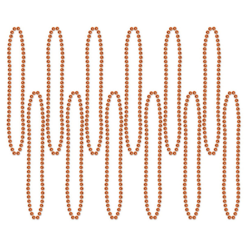 Bulk Party Beads - Small Round – 7mm x 33" by Beistle for General occasion Round Party Beads