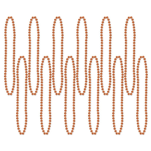 Bulk Party Beads - Small Round – 7mm x 33" by Beistle for General occasion Round Party Beads