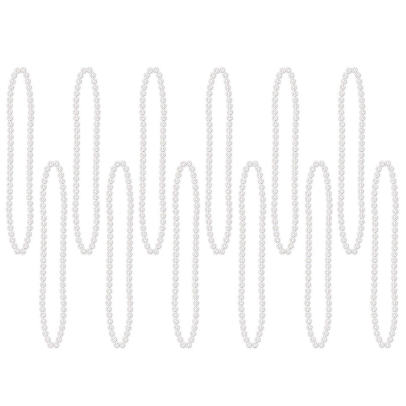 Bulk Party Beads - Small Round – 7mm x 33" by Beistle for General occasion Round Party Beads
