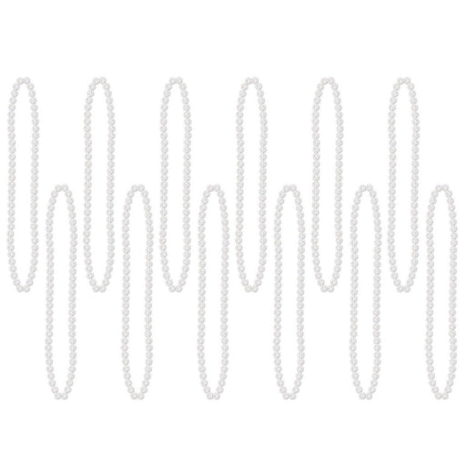 Bulk Party Beads - Small Round – 7mm x 33" by Beistle for General occasion Round Party Beads