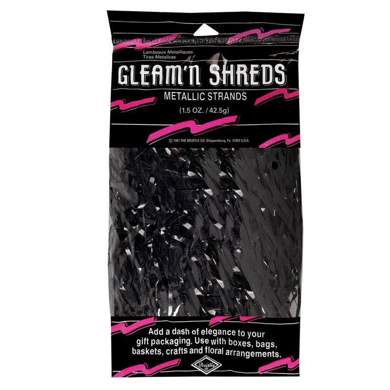 Gleam 'N Shreds Metallic Strands – (1½ Oz/Pkg) by Beistle for General occasion Shreds and Grass