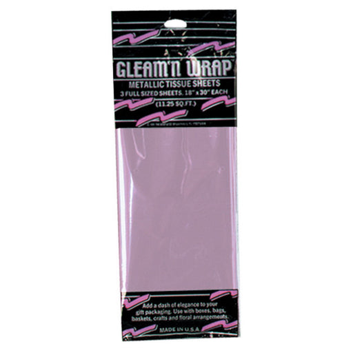 Gleam 'N Wrap Metallic Sheets – 18" x 30" – (3/Pkg) by Beistle for General occasion