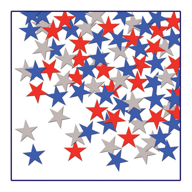 Fanci-Fetti Stars – (1 Oz/Pkg) by Beistle for Patriotic
