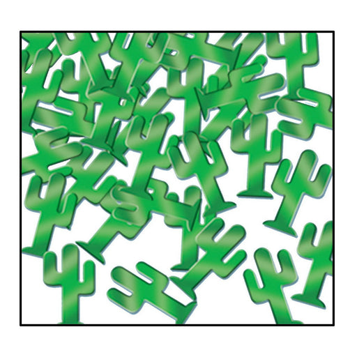 Fanci-Fetti Cactuses – (1 Oz/Pkg) by Beistle for Western
