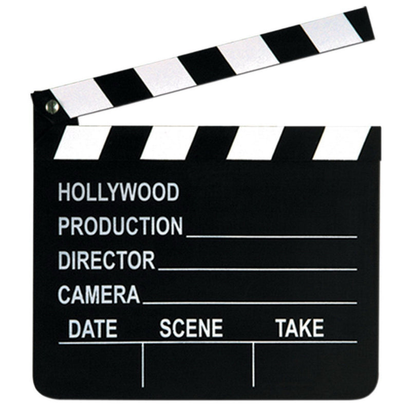 Movie Set Clapboard – 7" x 8" – (1/Pkg) by Beistle for Awards Night Props