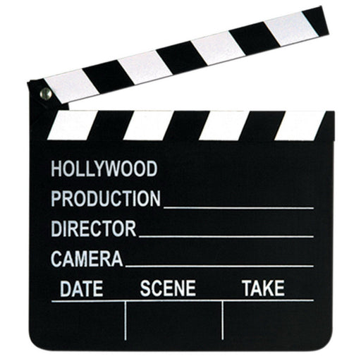 Movie Set Clapboard – 7" x 8" – (1/Pkg) by Beistle for Awards Night Props