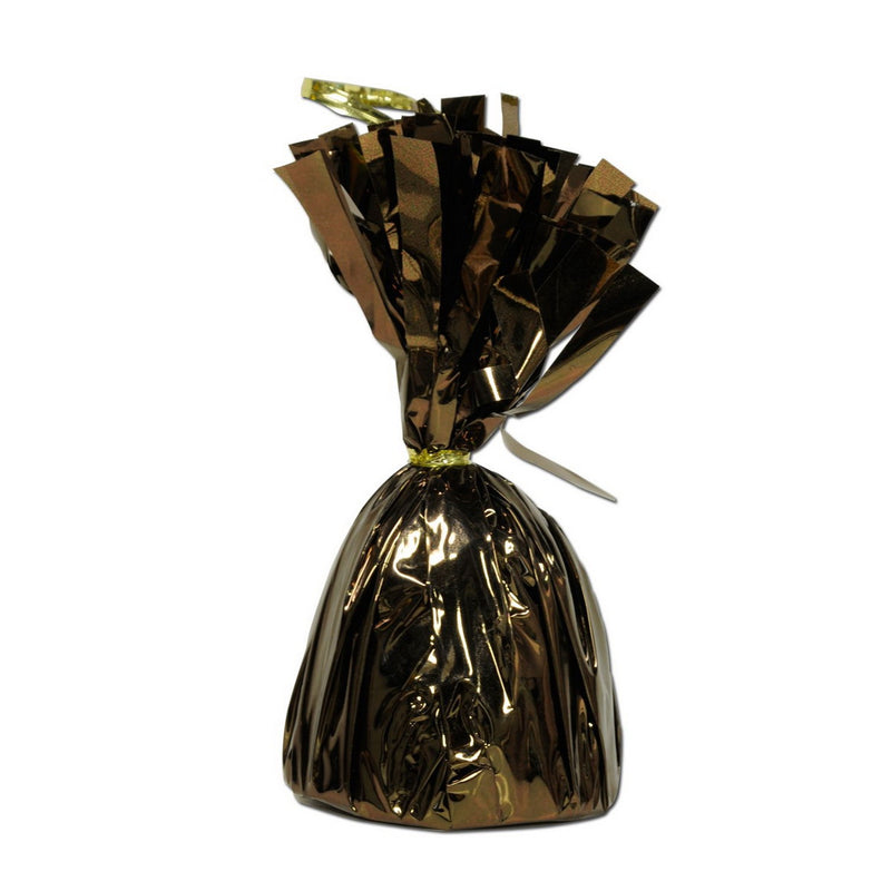 Metallic Wrapped Balloon Weight – 6 Oz by Beistle for General occasion Balloon Weights