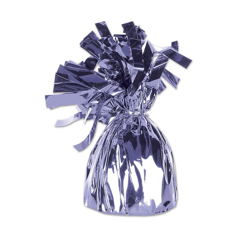 Metallic Wrapped Balloon Weight – 6 Oz by Beistle for General occasion Balloon Weights