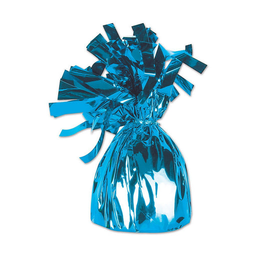 Metallic Wrapped Balloon Weight – 6 Oz by Beistle for General occasion Balloon Weights