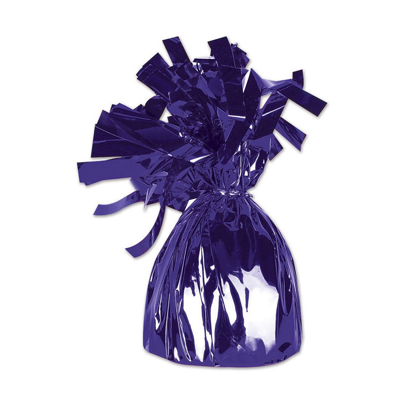 Metallic Wrapped Balloon Weight – 6 Oz by Beistle for General occasion Balloon Weights