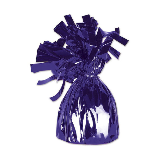 Metallic Wrapped Balloon Weight – 6 Oz by Beistle for General occasion Balloon Weights