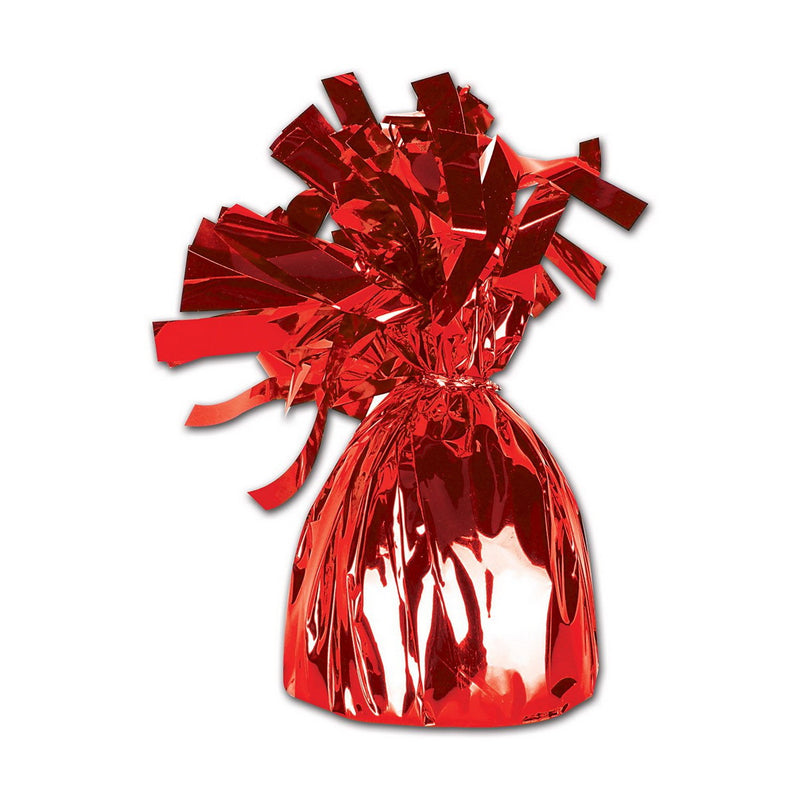 Metallic Wrapped Balloon Weight – 6 Oz by Beistle for General occasion Balloon Weights