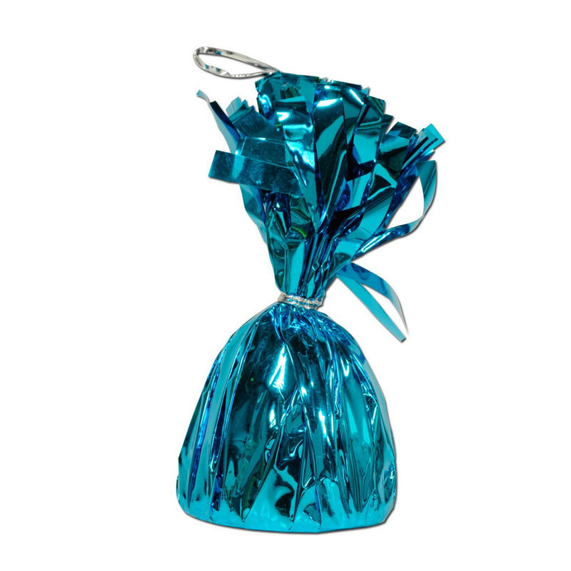 Metallic Wrapped Balloon Weight – 6 Oz by Beistle for General occasion Balloon Weights