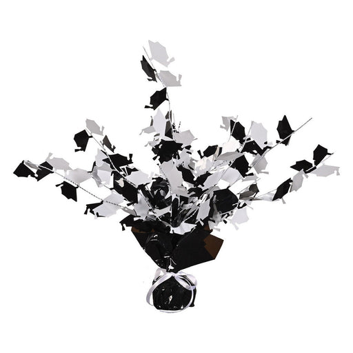 Graduate Cap Gleam 'N Burst Centerpiece – 15" – (1/Pkg) by Beistle for Graduation