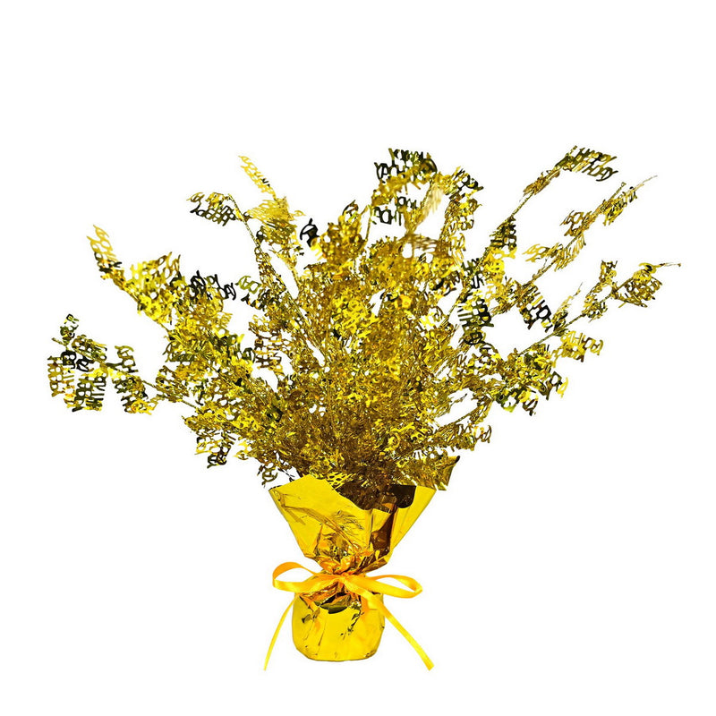 Birthday Gleam 'N Burst Centerpiece – 15" – (1/Pkg) by Beistle