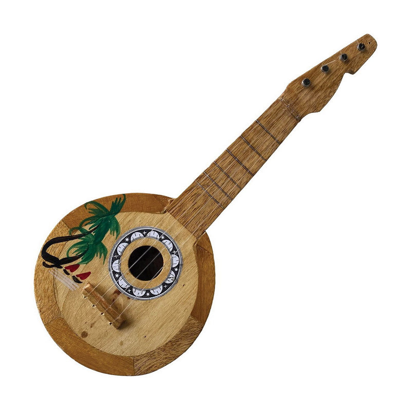 Coconut Ukulele – 17" by Beistle for Luau Props