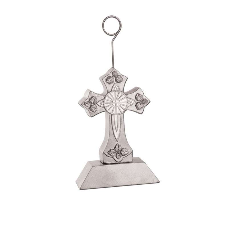 Cross Photo/Balloon Holder – 6 Oz by Beistle for Religious Balloon/Photo Holders