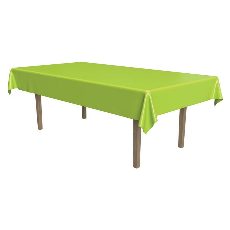Plastic Rectangular Tablecover – 54" x 108" – (1/Pkg) by Beistle for General occasion Table Covers - Solid