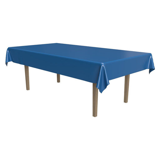 Plastic Rectangular Tablecover – 54" x 108" – (1/Pkg) by Beistle for General occasion Table Covers - Solid