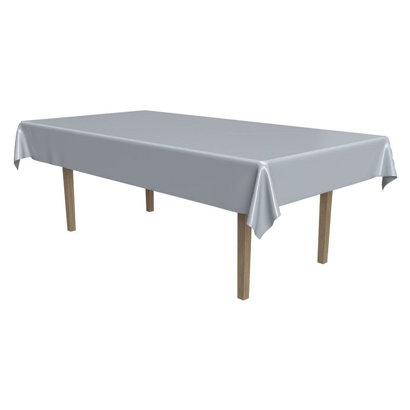 Plastic Rectangular Tablecover – 54" x 108" – (1/Pkg) by Beistle for General occasion Table Covers - Solid
