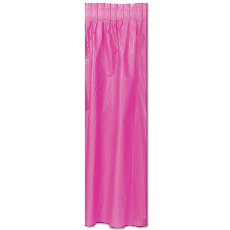 Plastic Table Skirting – 29" x 14' – (1/Pkg) by Beistle for General occasion Table Skirts - Plastic