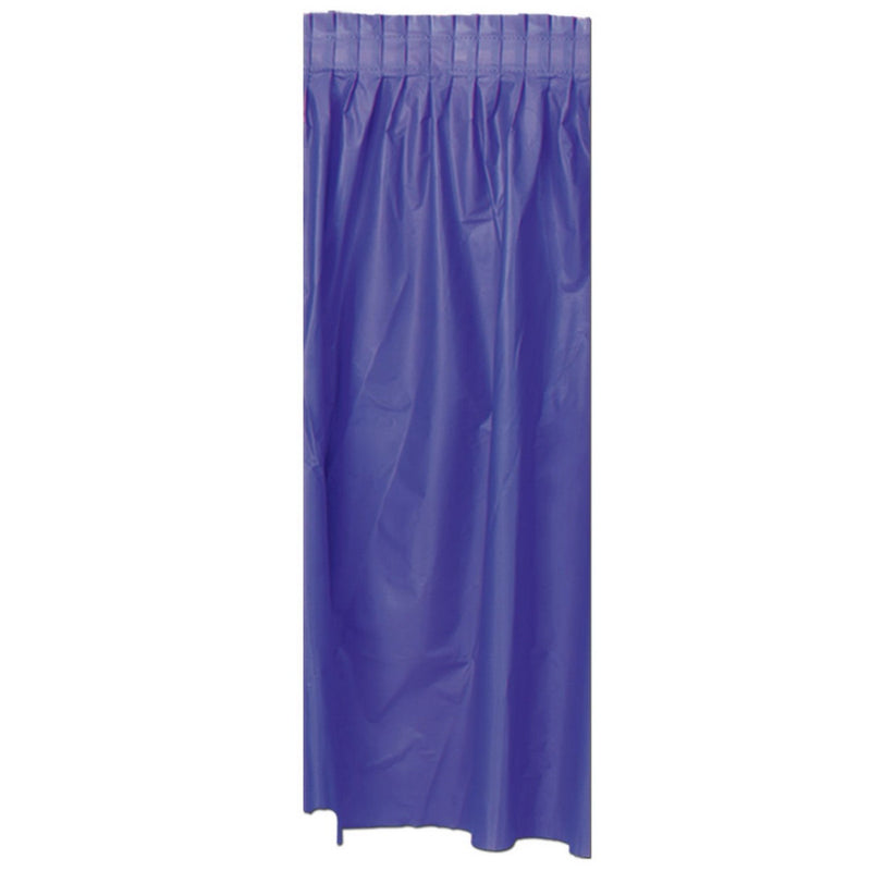 Plastic Table Skirting – 29" x 14' – (1/Pkg) by Beistle for General occasion Table Skirts - Plastic