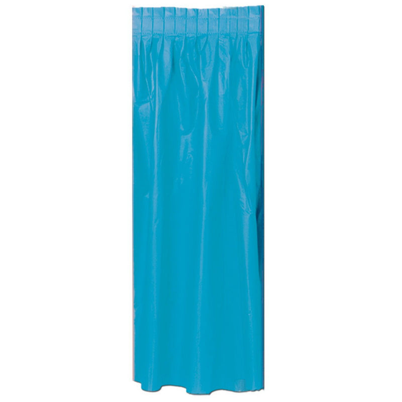 Plastic Table Skirting – 29" x 14' – (1/Pkg) by Beistle for General occasion Table Skirts - Plastic