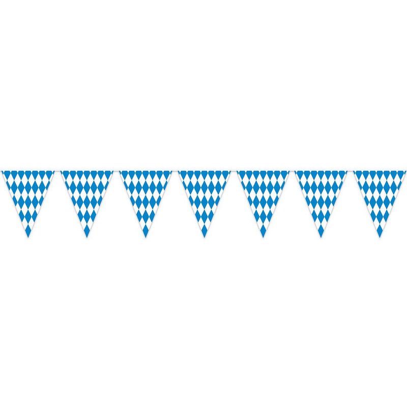 Oktoberfest Pennant Banner – 11" x 12' – (1/Pkg) by Beistle Pennant Banners