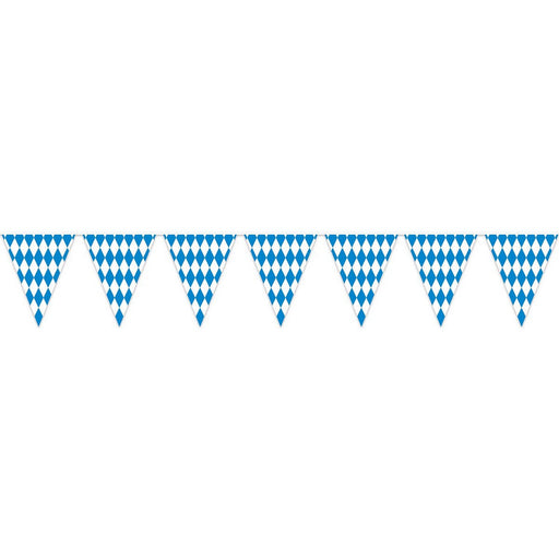 Oktoberfest Pennant Banner – 11" x 12' – (1/Pkg) by Beistle Pennant Banners