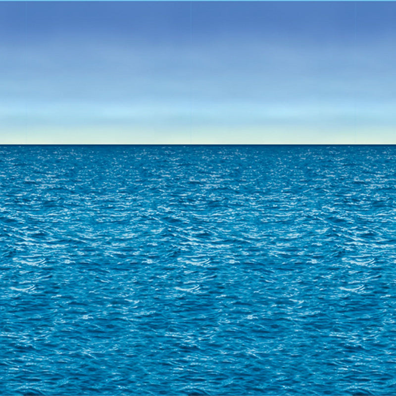 Ocean & Sky Backdrop – 4' x 30' – (1/Pkg) by Beistle for Nautical Backdrops