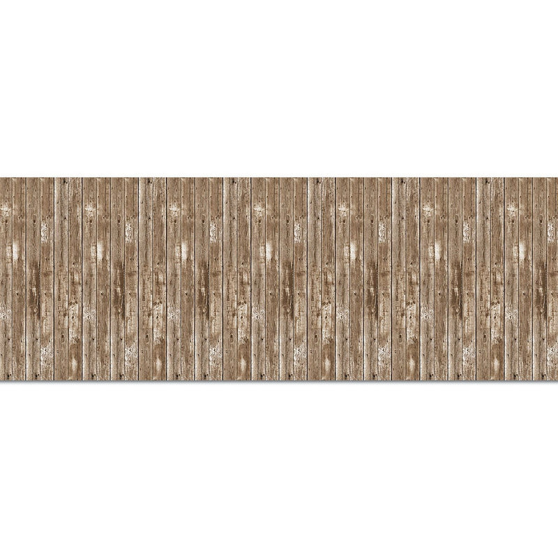 Barn Siding Backdrop – 4' x 30' – (1/Pkg) by Beistle for Farm Backdrops
