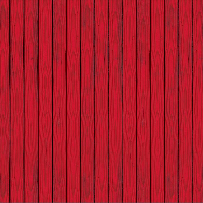 Red Barn Siding Backdrop – 4' x 30' – (1/Pkg) by Beistle for Farm Backdrops