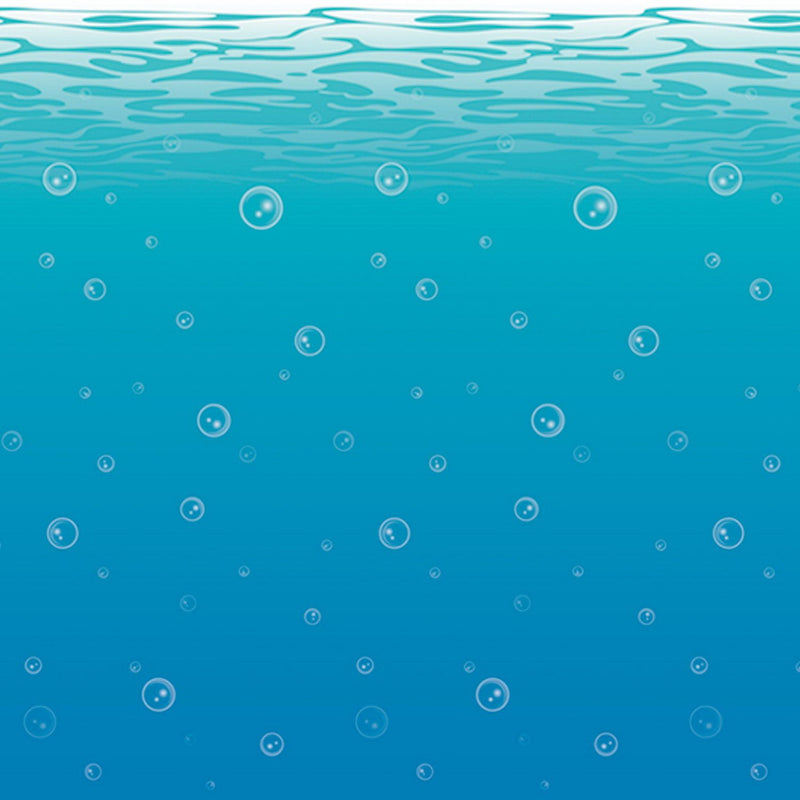 Undersea Backdrop – 4' x 30' – (1/Pkg) by Beistle for Under The Sea Backdrops
