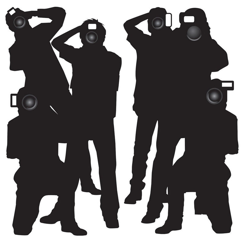 Paparazzi Props – 5' 3" – (2/Pkg) by Beistle for Awards Night