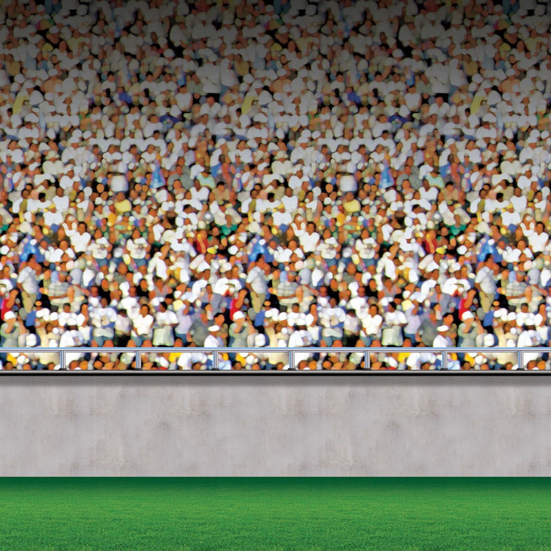 Lower Deck Stadium Backdrop – 4' x 30' – (1/Pkg) by Beistle for Sports Backdrops
