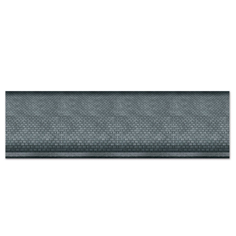 Cobblestone Street Border – 24" x 30' – (1/Pkg) by Beistle for Sherlock Holmes Borders
