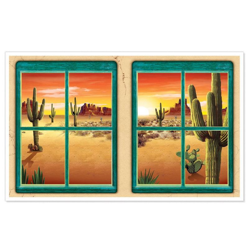 Desert Insta-View – 3' 2" x 5' 2" – (1/Pkg) by Beistle for Western