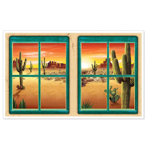 Desert Insta-View – 3' 2" x 5' 2" – (1/Pkg) by Beistle for Western