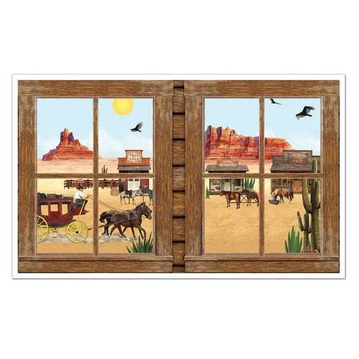 Western Insta-View – 3' 2" x 5' 2" – (1/Pkg) by Beistle
