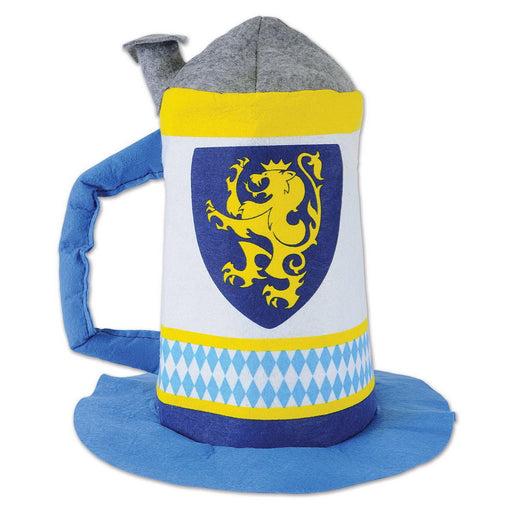 Felt Beer Stein Hat – (1/Card) by Beistle for Oktoberfest