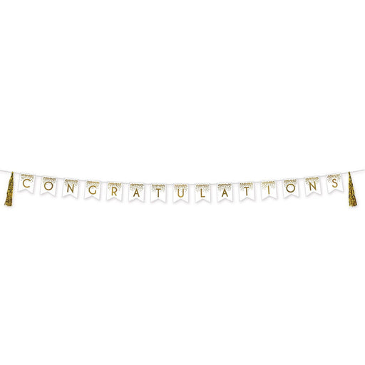Congratulations Tassel Streamer – 13" x 13' – (1/Pkg) by Beistle for General occasion Streamers