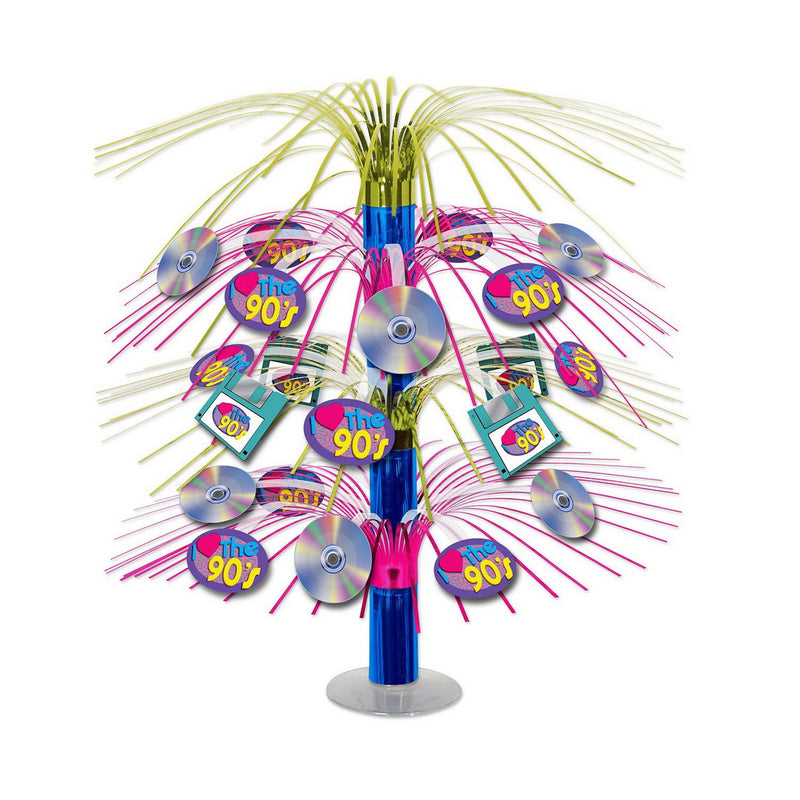 I Love The 90's Cascade Centerpiece – 18" – (1/Pkg) by Beistle Icon Cascades