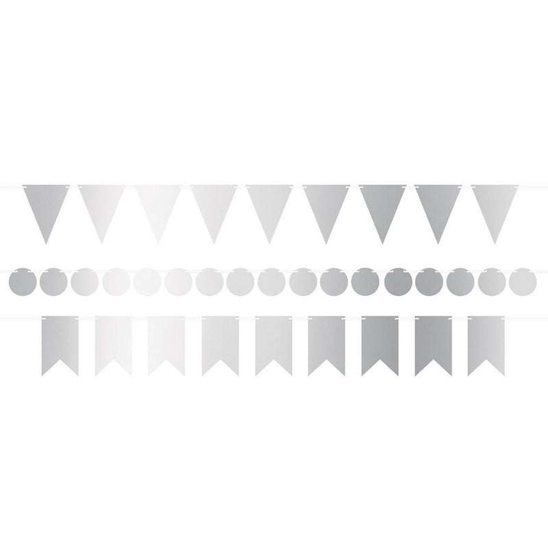 Foil Mini Streamer Kit – 2"–6" x 18' – (1/Pkg) by Beistle for General occasion Streamers