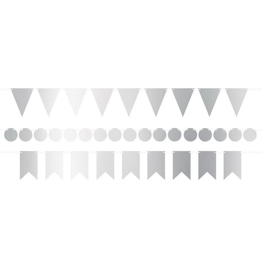 Foil Mini Streamer Kit – 2"–6" x 18' – (1/Pkg) by Beistle for General occasion Streamers