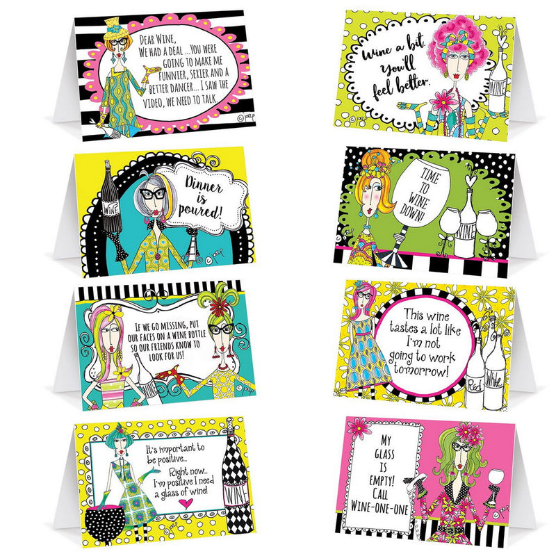 Dolly Mama's Adult Celebratn Table Cards – 3" x 4¼" – (8/Pkg) by Beistle Accessories