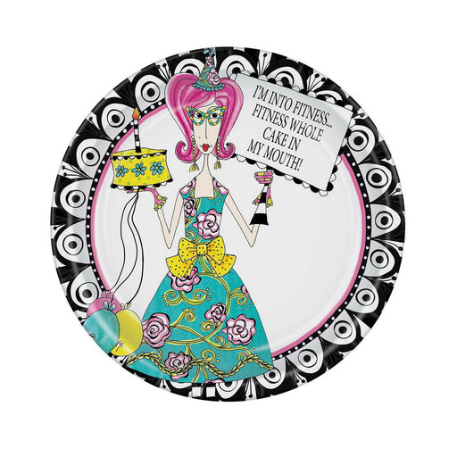 Dolly Mama's Adult Celebration Plates – 9" – (8/Pkg) by Beistle Plates-Dinner