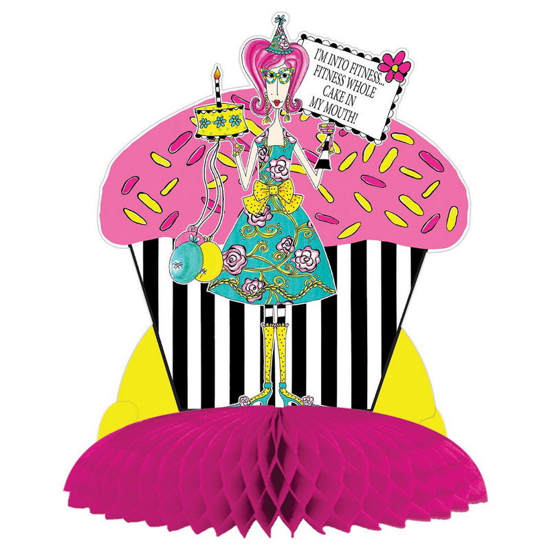 Dolly Mama's Adult Celebratn Centerpiece – 10¼" x 8¼" – (1/Pkg) by Beistle Tissue