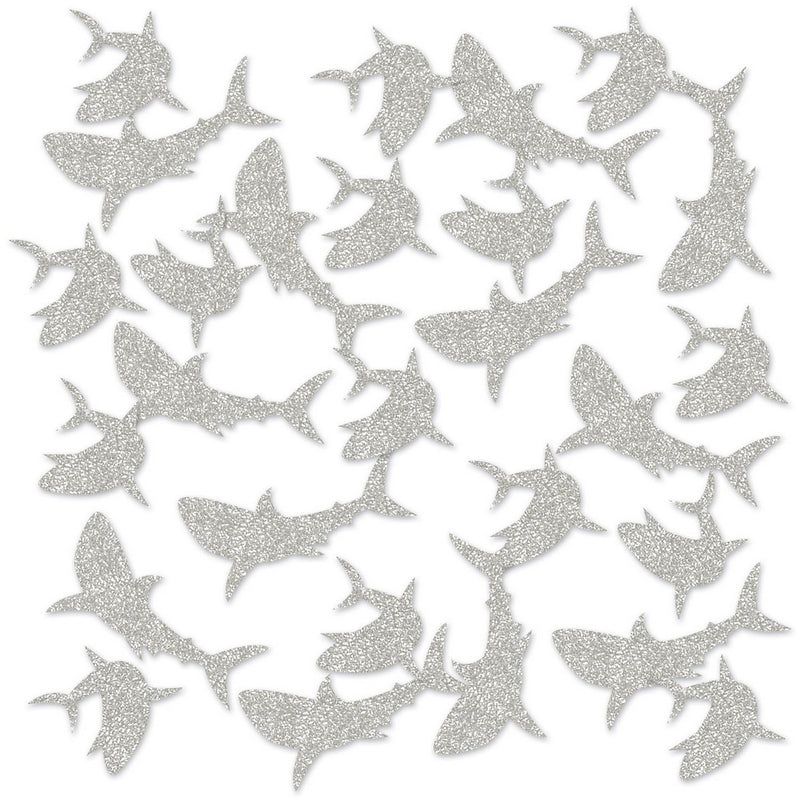 Shark Deluxe Sparkle Confetti – (½ Oz/Pkg) by Beistle