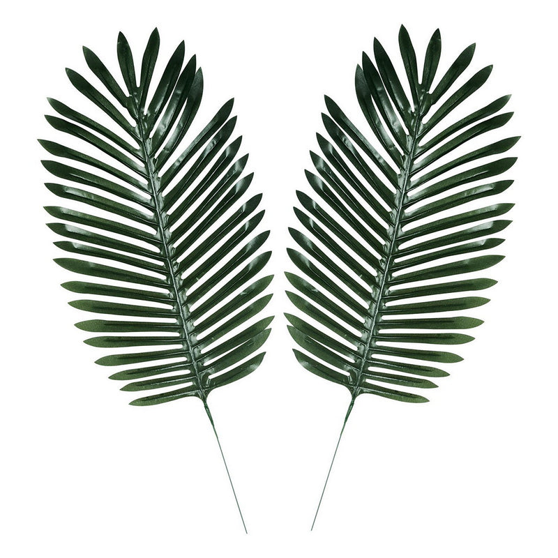 Fabric Fern Palm Leaves – 24½" x 10½" – (2/Pkg) by Beistle for Jungle Luau Accessories